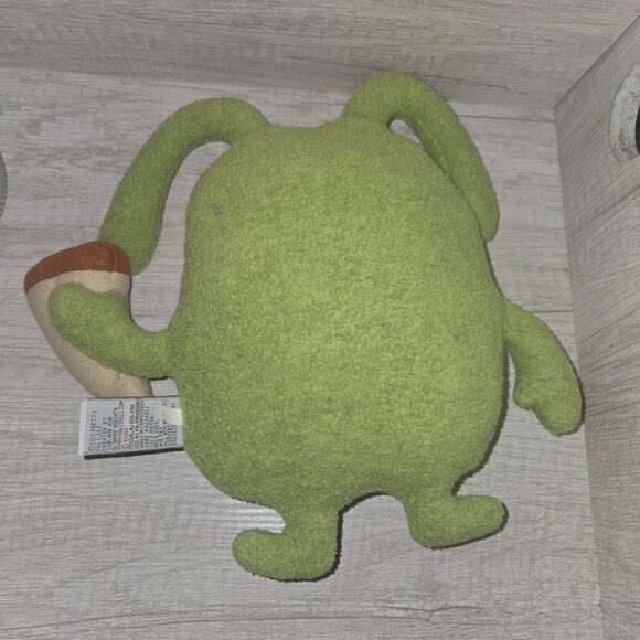 UGLYDOLL 9" Ugly Doll 2013 OX PIZZA Slice Green Retired - Picture 10 of 12